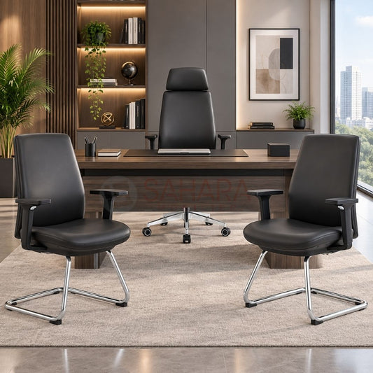 Pack fauteuil en simili cuir Ref C1243