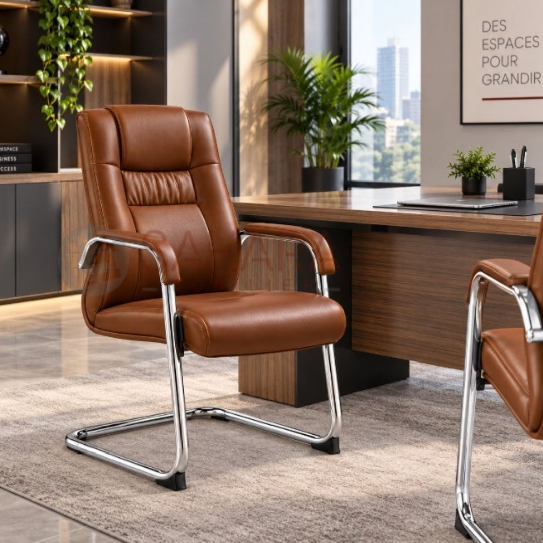 Pack fauteuil en simili cuir Réf C1238