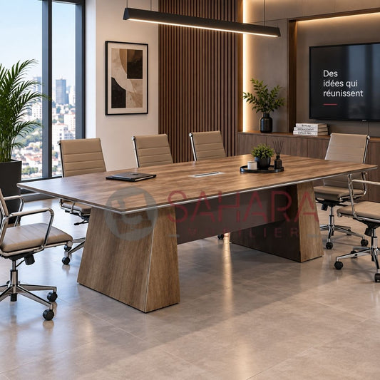 Table de Réunion Professionnelle 240 × 120 cm Proxima Réf C0607