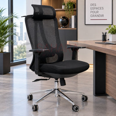 Fauteuil President en Mesh Réf 163-A