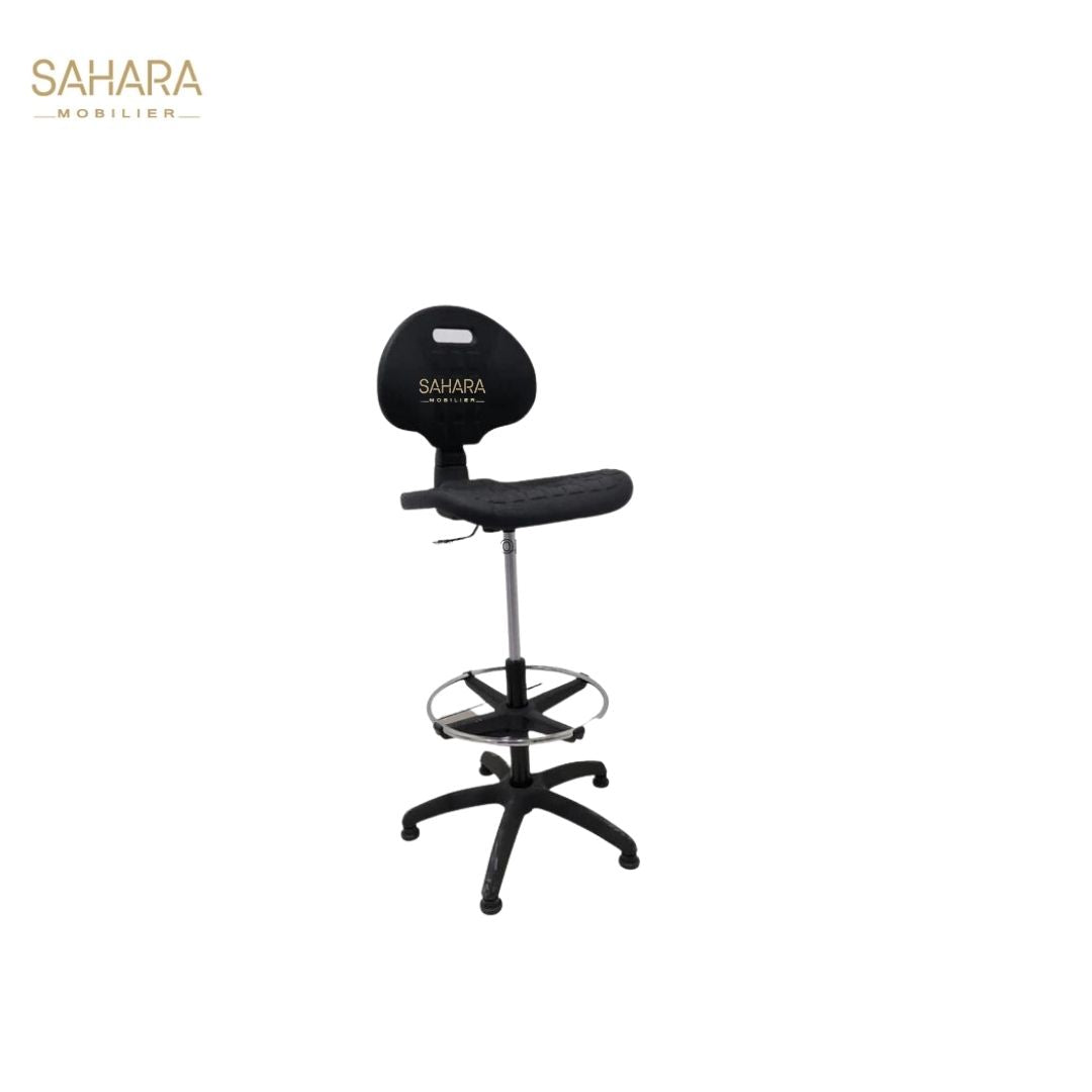 Fauteuil tabouret opérateur TULIPE Opti en piètement PVC B2475