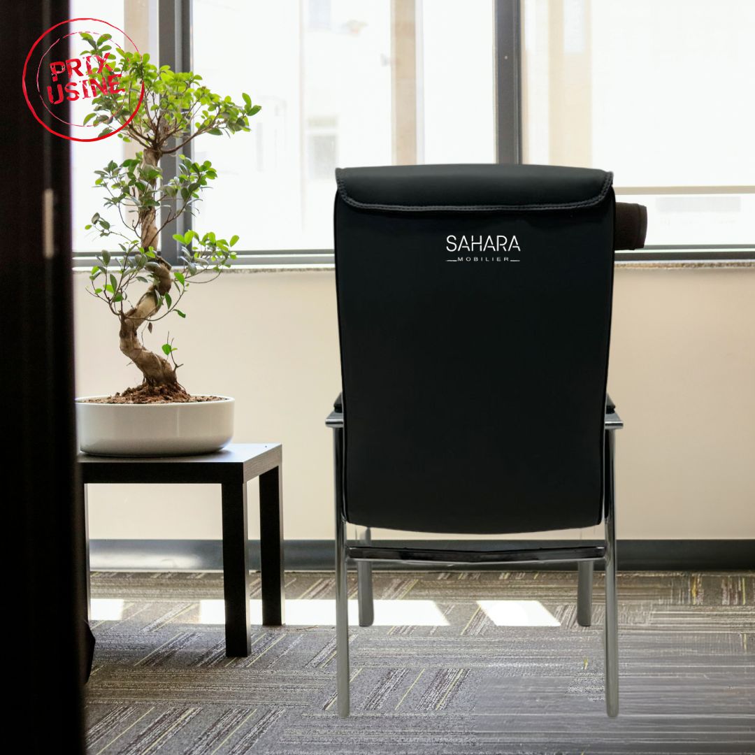 Fauteuil Visiteur Gris SCREAM Réf B3519