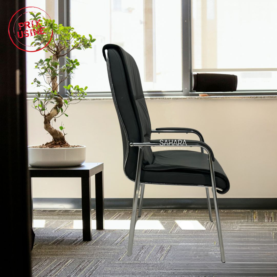 Fauteuil Visiteur Gris SCREAM Réf B3519