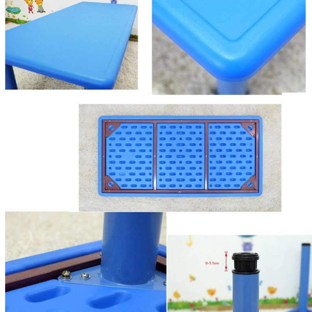 TABLE EN PLASTIQUE AVCE 6 CHAISES Réf C0166