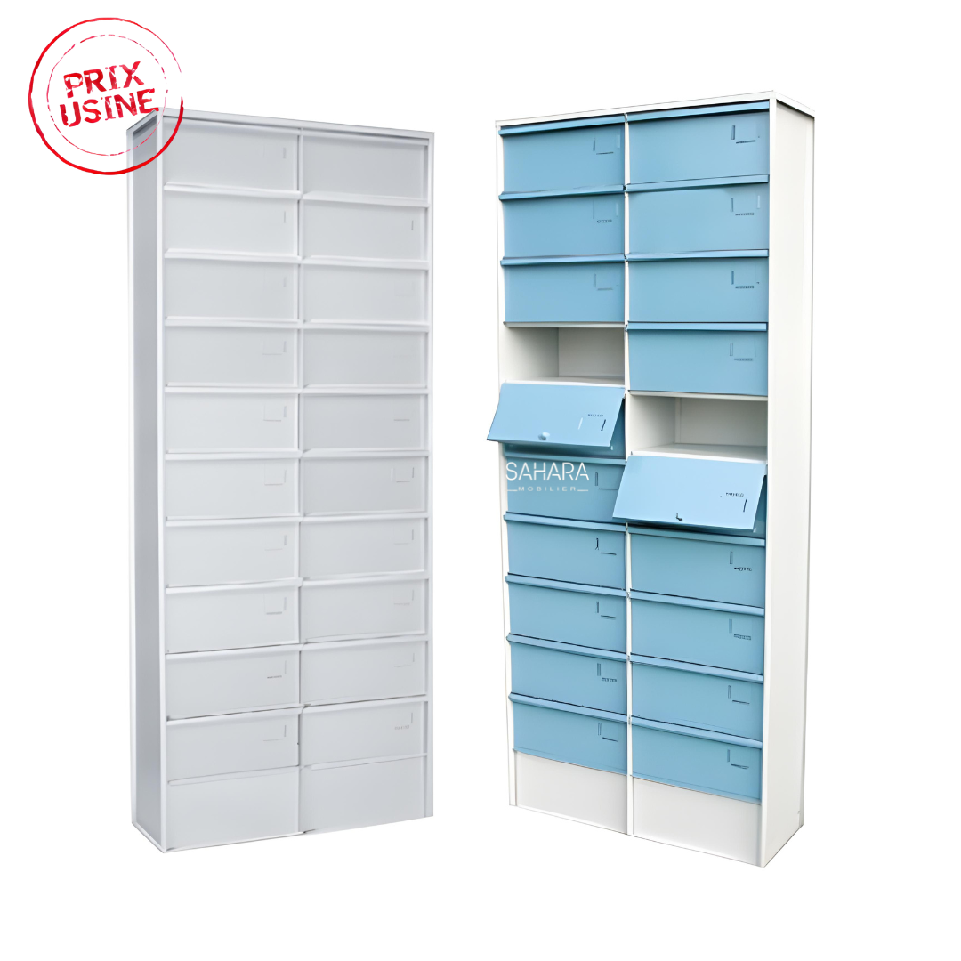 Armoire à clapet 20 cases Réf B1612