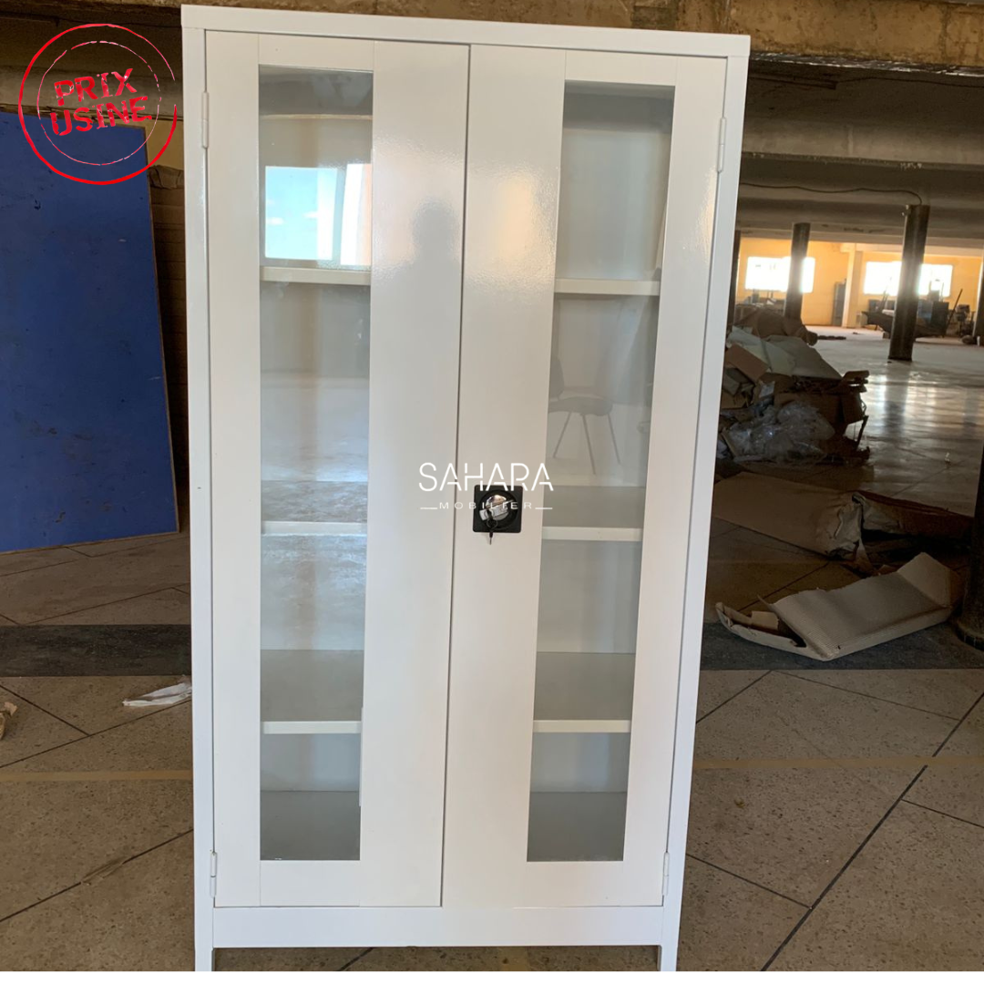 Armoire médical vitré haute Réf B3205