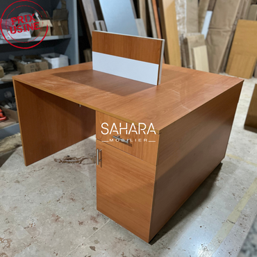 Bureau bench 2 positions avec caisson Réf. B1786