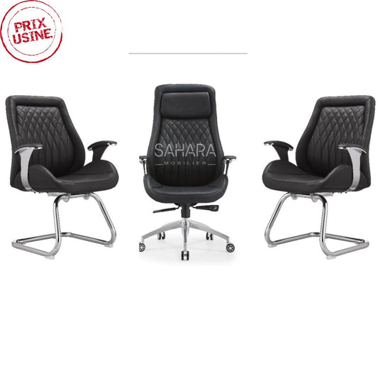 Pack fauteuil PAKI NOIR Réf B3360