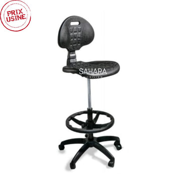 Fauteuil tabouret opérateur TULIPE Opti en piètement PVC B2475