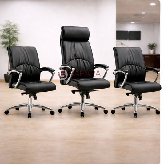 Pack de fauteuils de bureau Softa C0641 design ergonomique – Sahara Mobilier