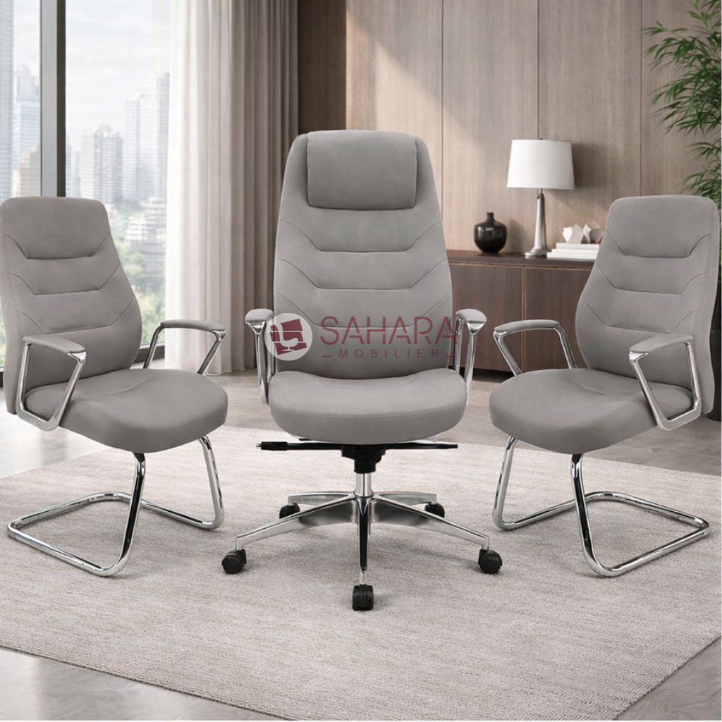 Pack fauteuil en simili cuir Réf C0649