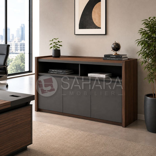 Armoire basse avec portes battante Réf C0598