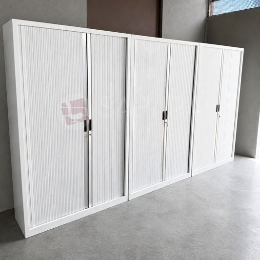 Armoire haute métallique avec 2 portes Rideau Réf. A0600