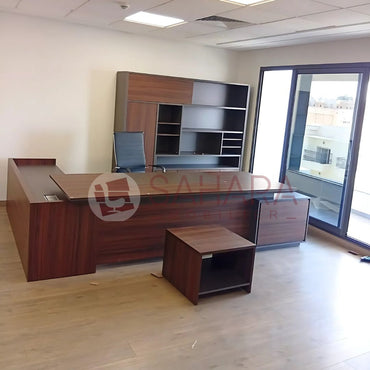 Pack : Bureau + bibliothéque + table basse Réf B3092