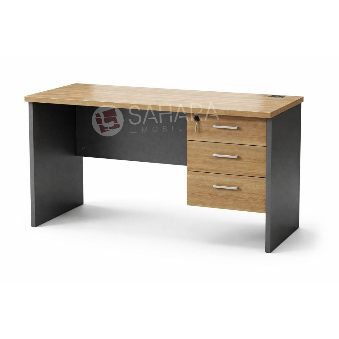 Bureau avec tiroir MDF Réf C0771