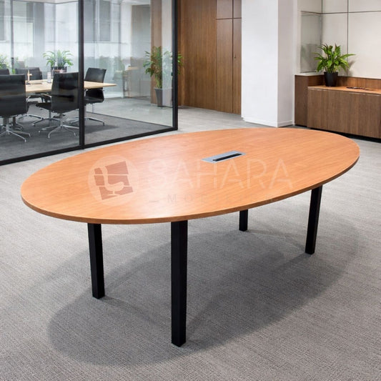 C0878Table de réunion Ovale Réf C0878