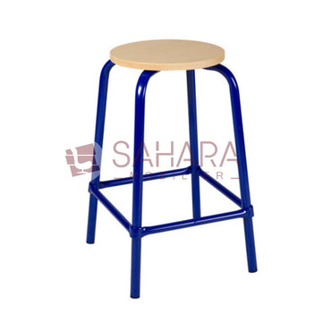 Tabouret scolaire avec repose pied Réf C0018