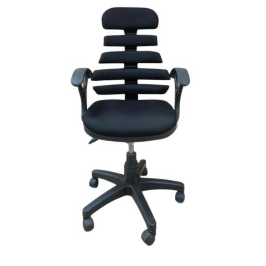Fauteuil POISSON en couleur noir Réf. B2178