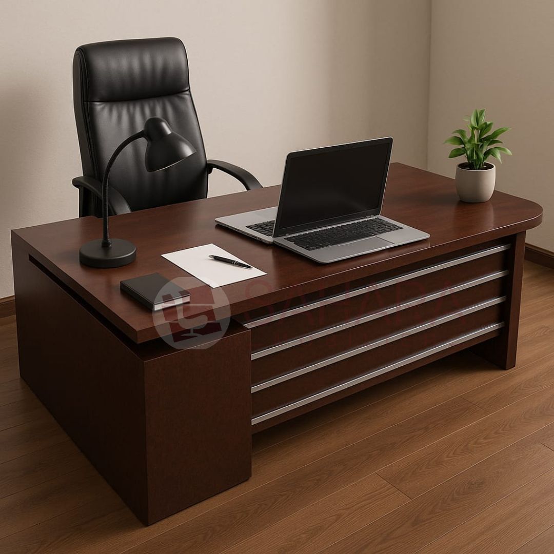 Bureau Haut de Gamme avec Débord Frontal Réf C0102