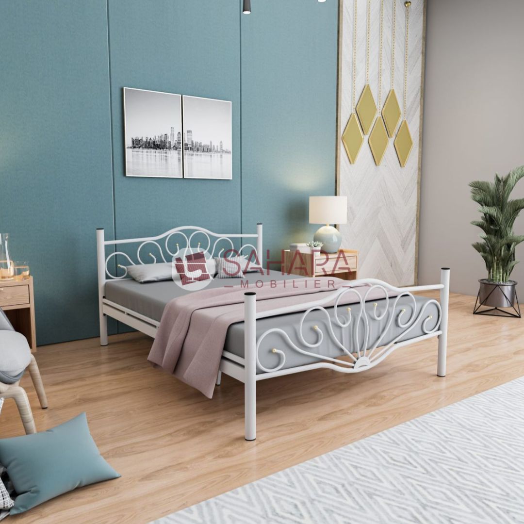 Lit en Métal LALE Réf C0392