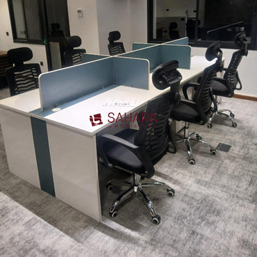 Marguerite pour 6 places avec 6 fauteuils opérateur