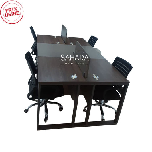 Marguerites 4 positions avec caissons fixes Réf B3263