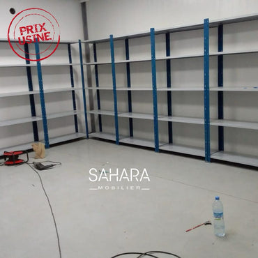 Rayonnage Metallique avec 5 tablettes