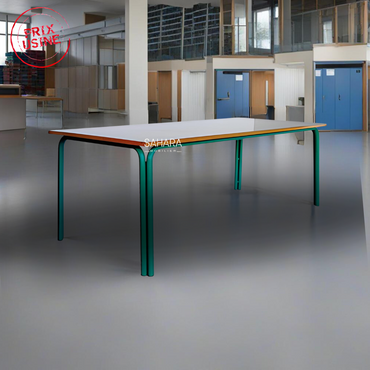 Table modulaire à piétement jumelé 200 x 90 cm Réf. A0549