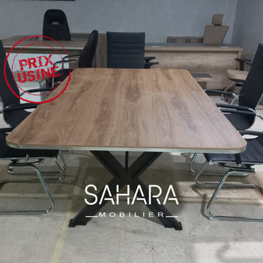 Table de réunion piètement X Réf B3114