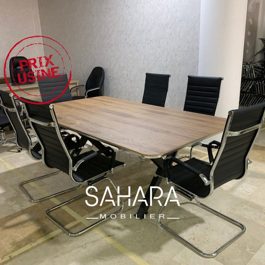 Table de réunion piètement X Réf B3114