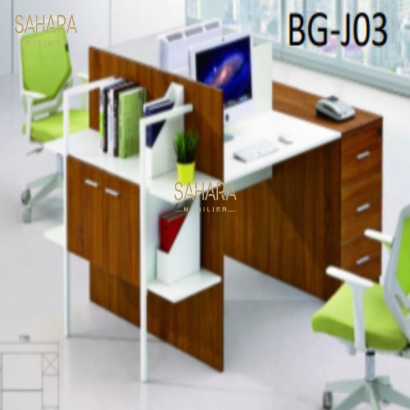 Workstation OSLO 2 Postes Réf B2964