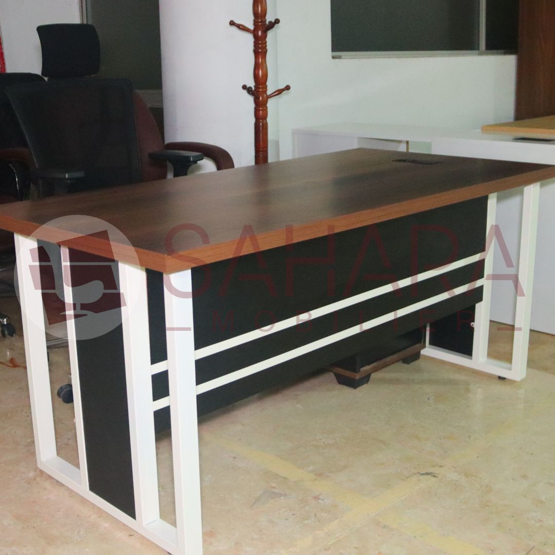 Bureau semi métallique Cobalt Réf B4025