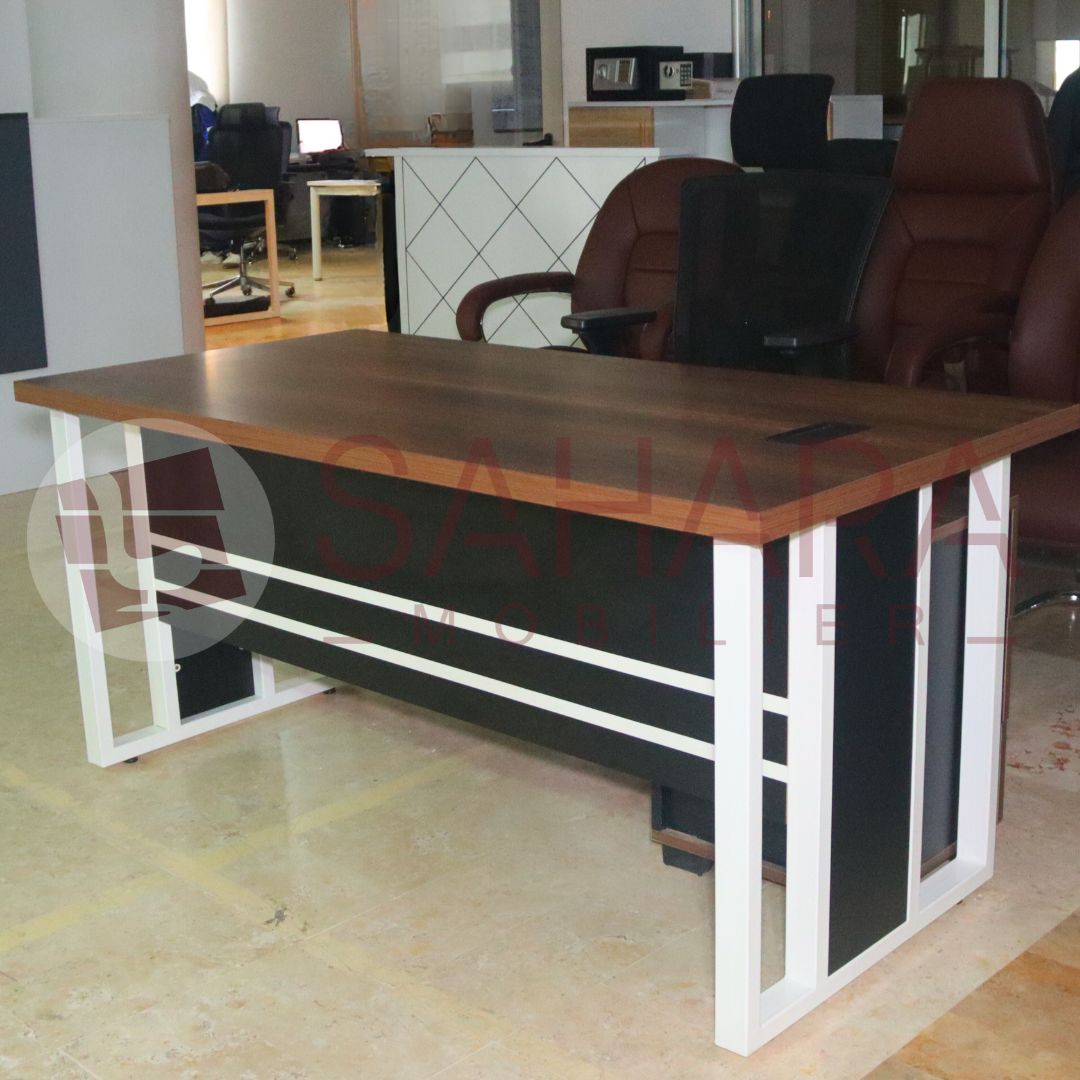 Bureau semi métallique Cobalt Réf B4025