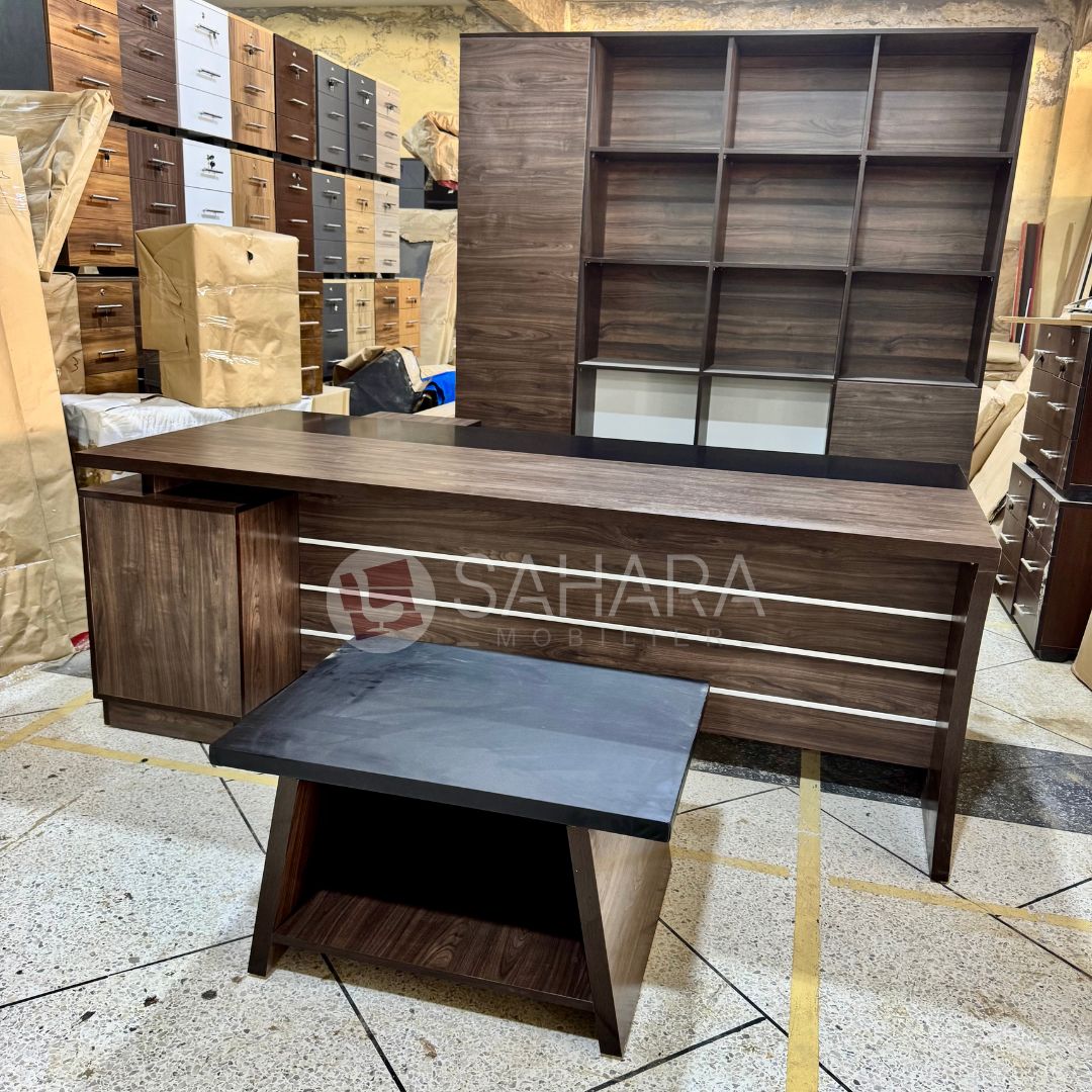 Bureau Haut de Gamme Design asymétrique Réf C0102