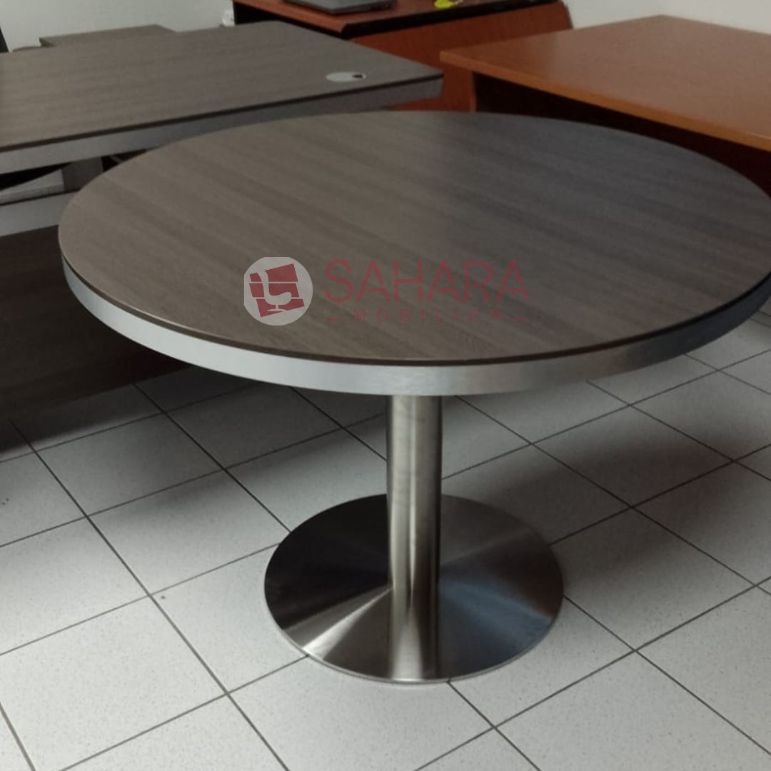Table de réunion ronde Shark Réf C0363