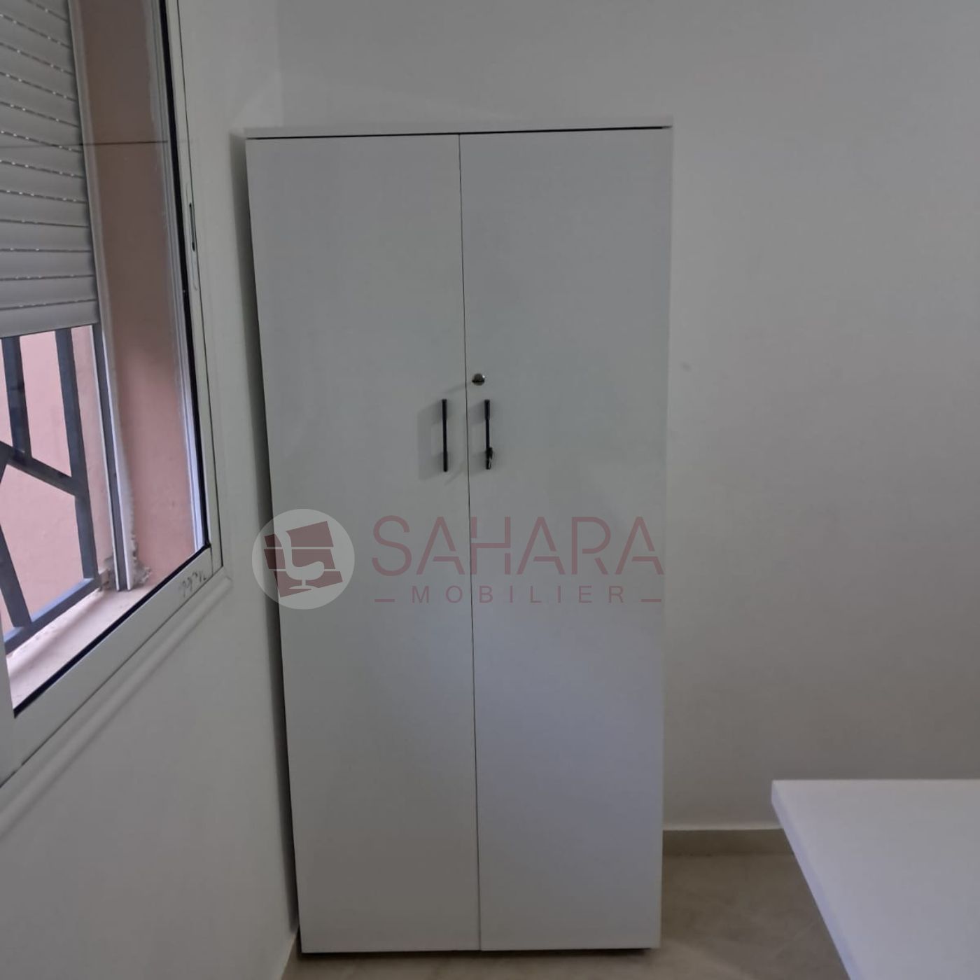 Armoire de Bureau en Bois avec 4 étagères  A0593