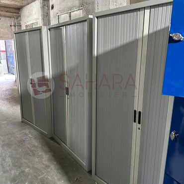 Armoire haute métallique avec 2 portes Rideau Réf. A0600