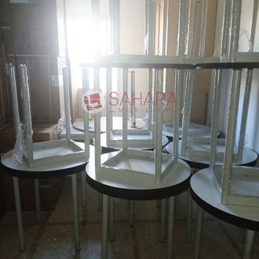 Table ronde piètement Métal Réf B3161