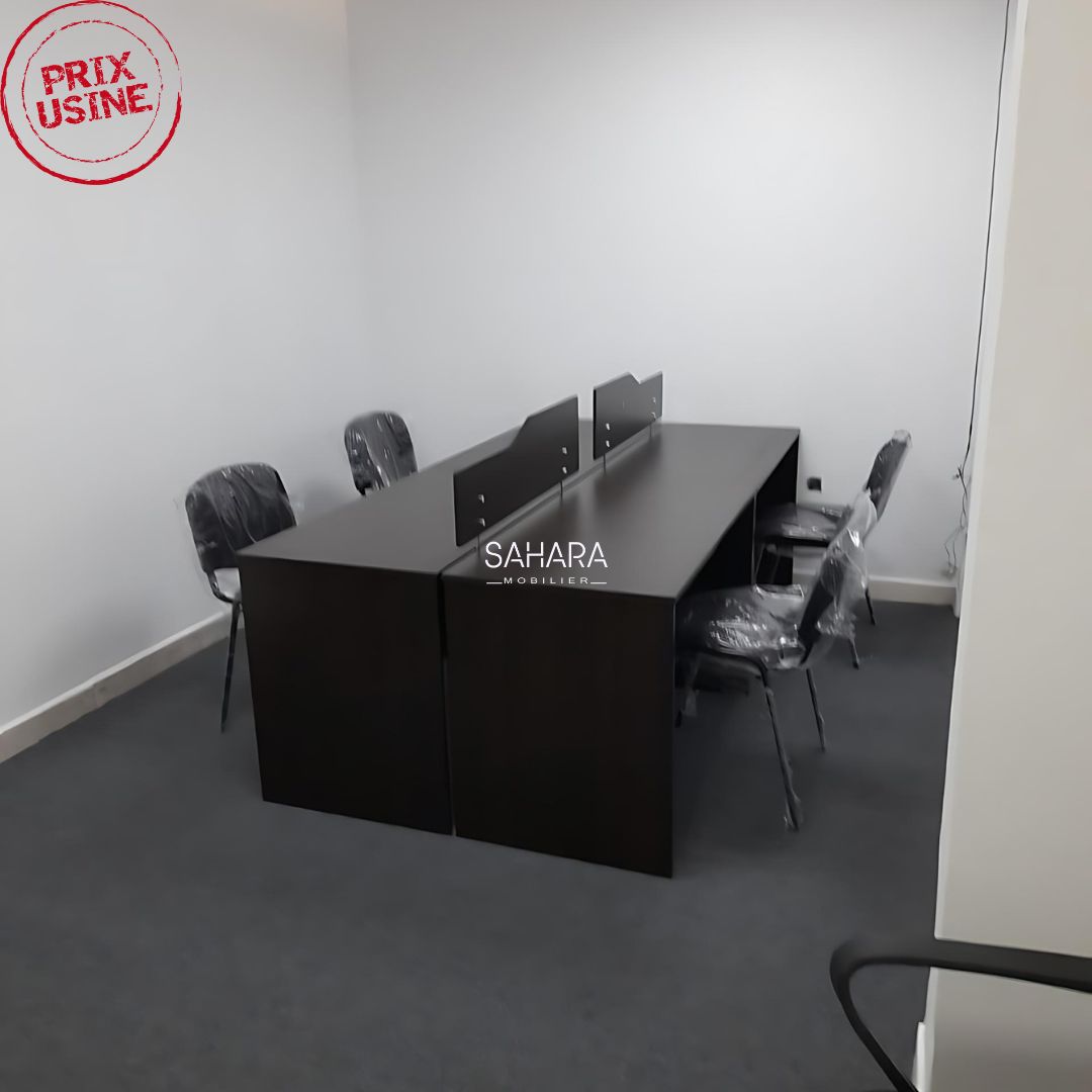 Workstation NEO 4 positions Sans caisson Réf B2695