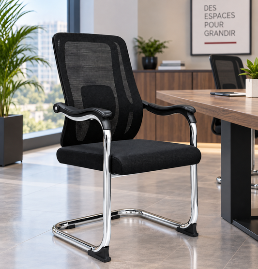 Fauteuil Visiteur En Mesh Réf C1236