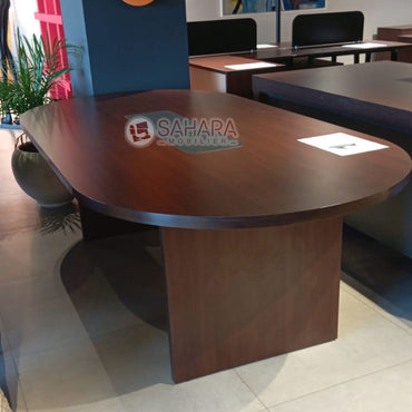 Table de réunion ovale 240 cm Réf. A0557