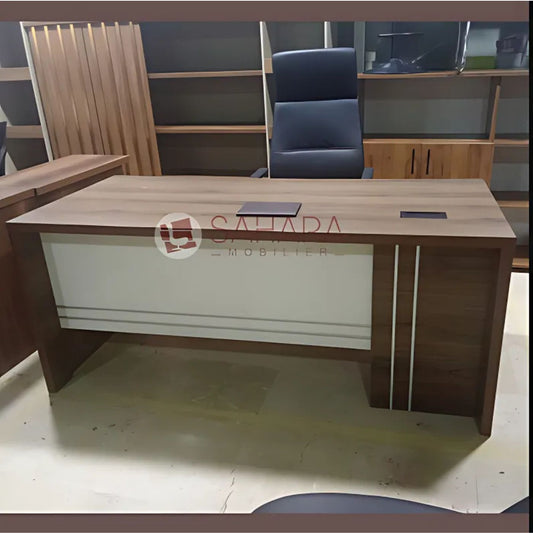 Bureau de direction en bois Réf B4477
