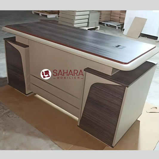 bureau individuel en bois importation