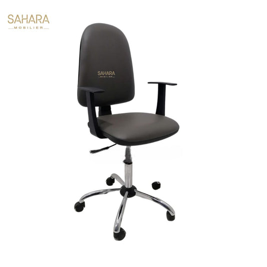 chaise bureau roulant avec accoudoirs réglable en hauteur