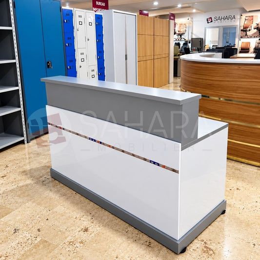 Comptoir d'accueil LED 140 cm Réf. B2916