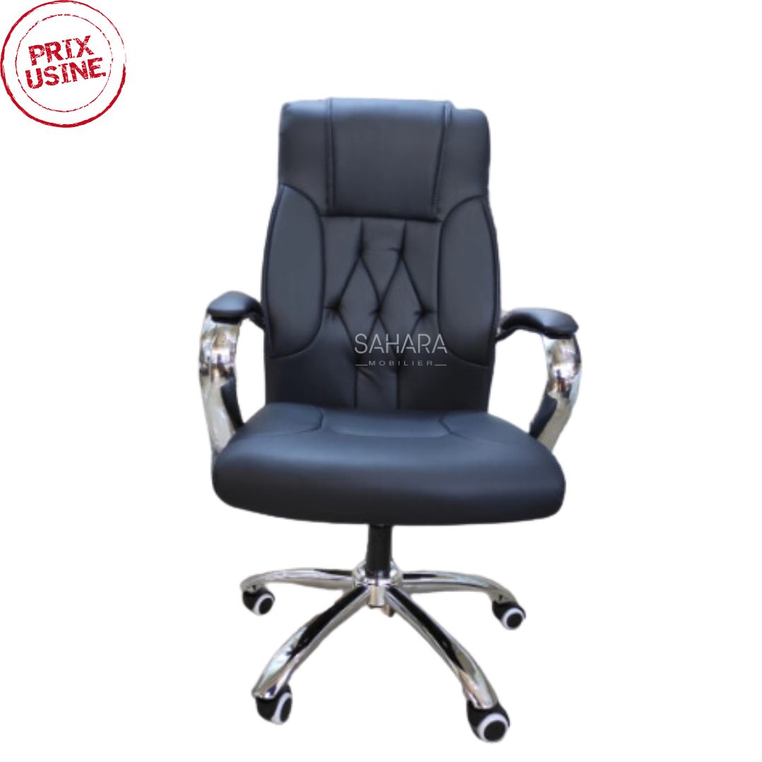  Fauteuil de bureau de direction en simili cuir