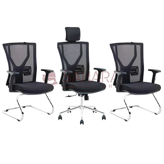 Ensemble Fauteuil ARMONI Mesh Réf B0944