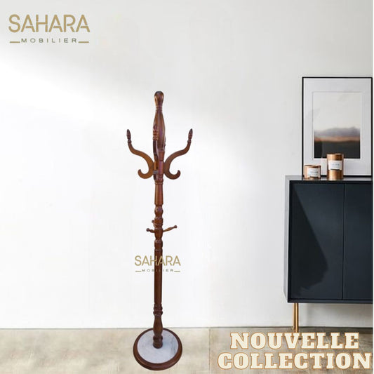 Porte manteaux Cléo sur pied en BOIS Réf B2820
