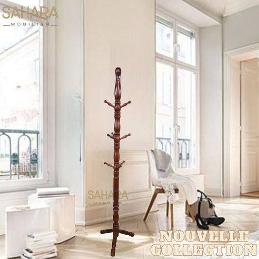 Porte manteaux sur pied en Bois Réf B2826