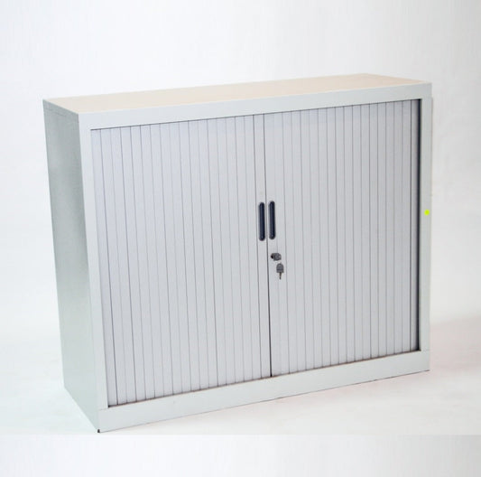 Armoire Basse métallique avec 2 portes Rideau   A0602